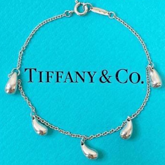 Tiffany & Co. Jewelry - Like-New! Tiffany&Co. Silver 925 Tear Drop Bracelet